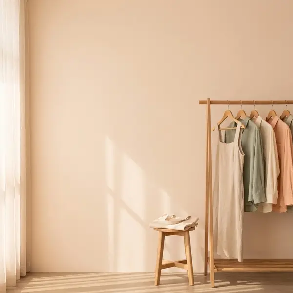 Ảnh nền ưu đãi cuối tuần shop thời trang pastel