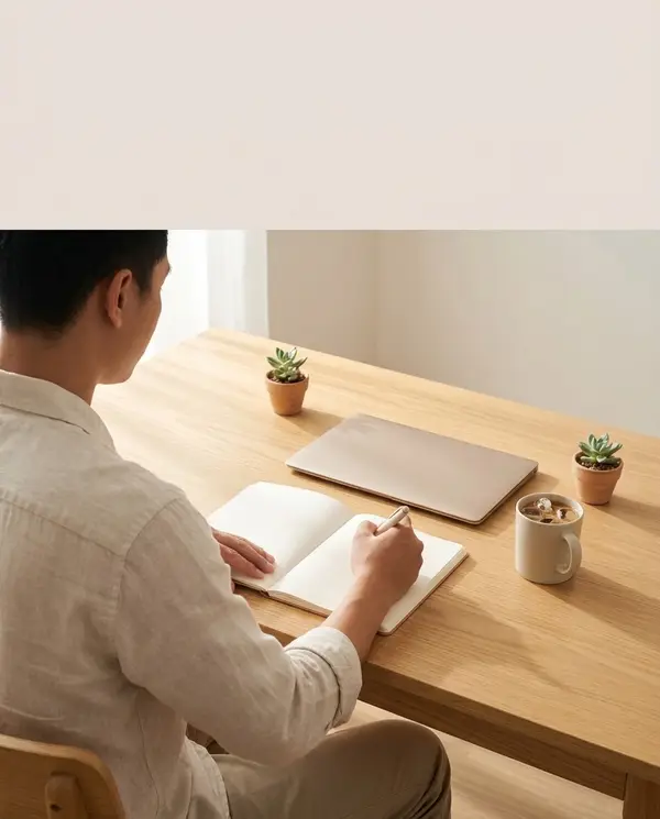 Góc làm việc văn phòng thanh lịch chia sẻ mẹo hay