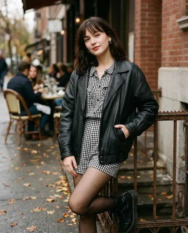 Thời trang dạo phố mùa thu phong cách cá tính